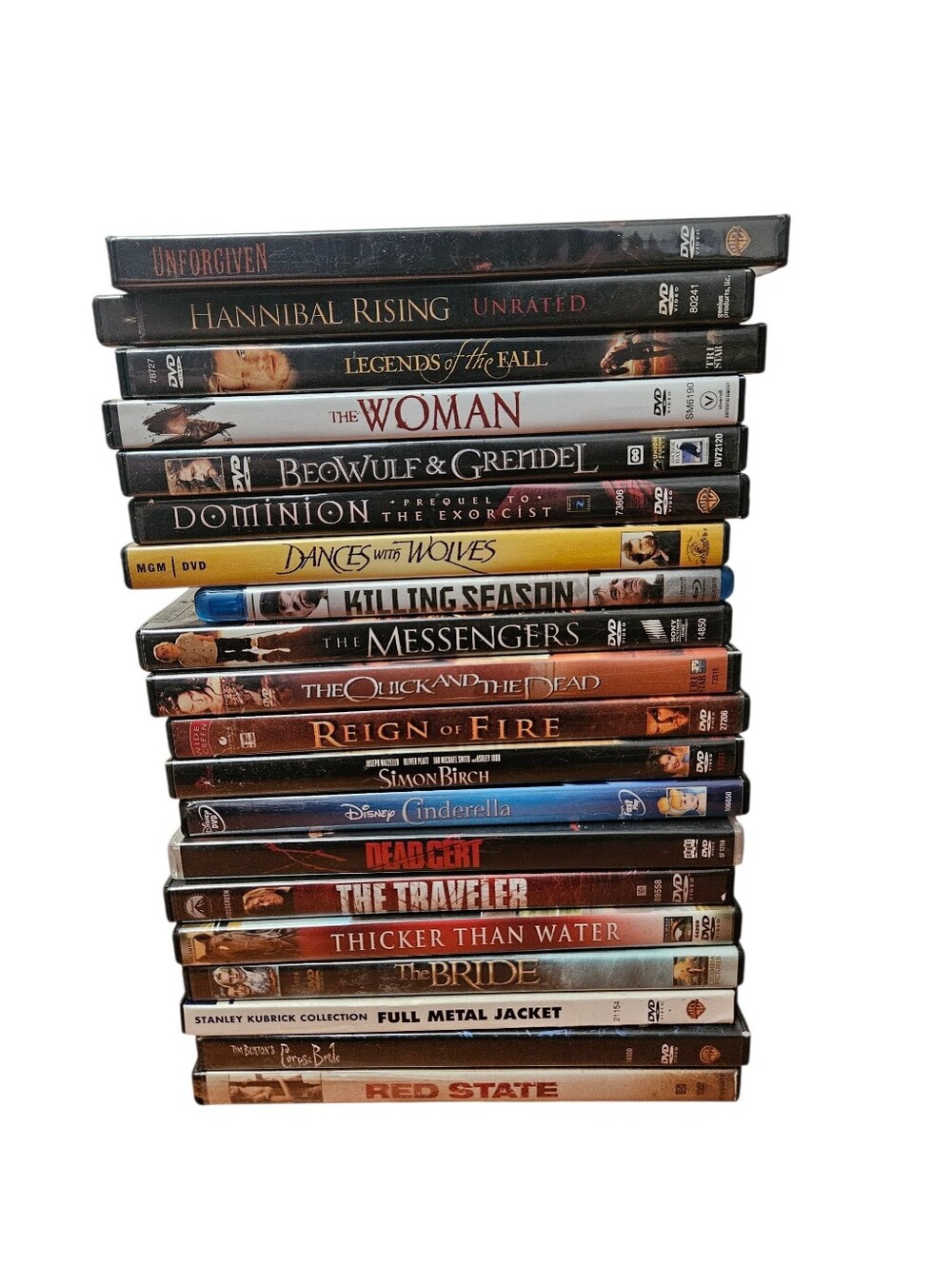 Lot Of 20 Mixed Media Variety Of Physical Media Dvd Movies Lot #2